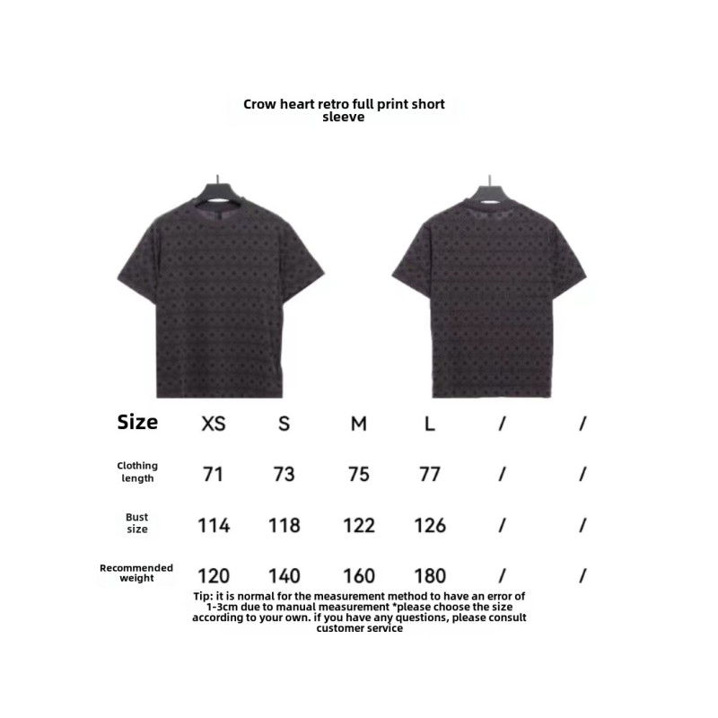Chrome Hearts retro full print T-Shirts