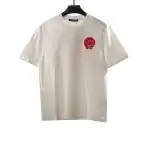  Chrome Hearts Three-Dimensional LOGO Embroidered T-Shirts White