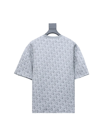 Dior 24ss full print monogram jacquard T-Shirts 1 02