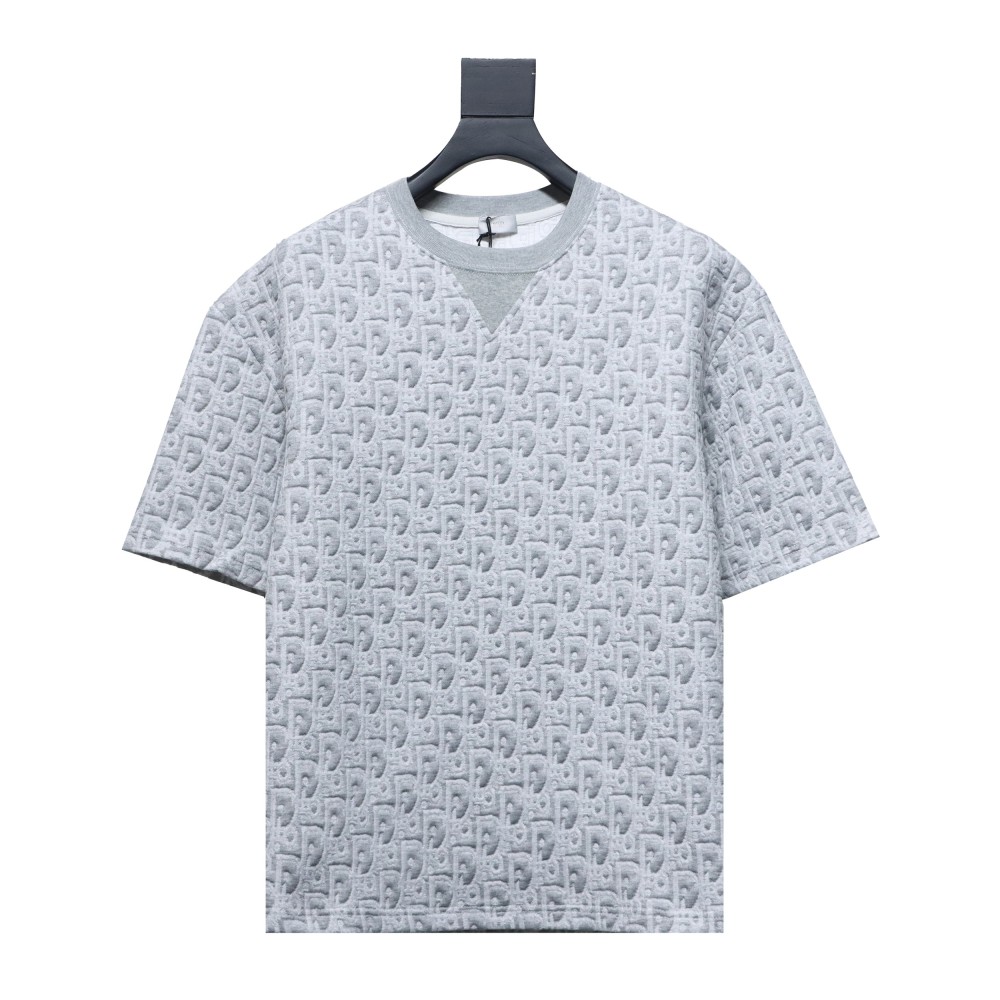 Dior 24ss full print monogram jacquard T-Shirts 1
