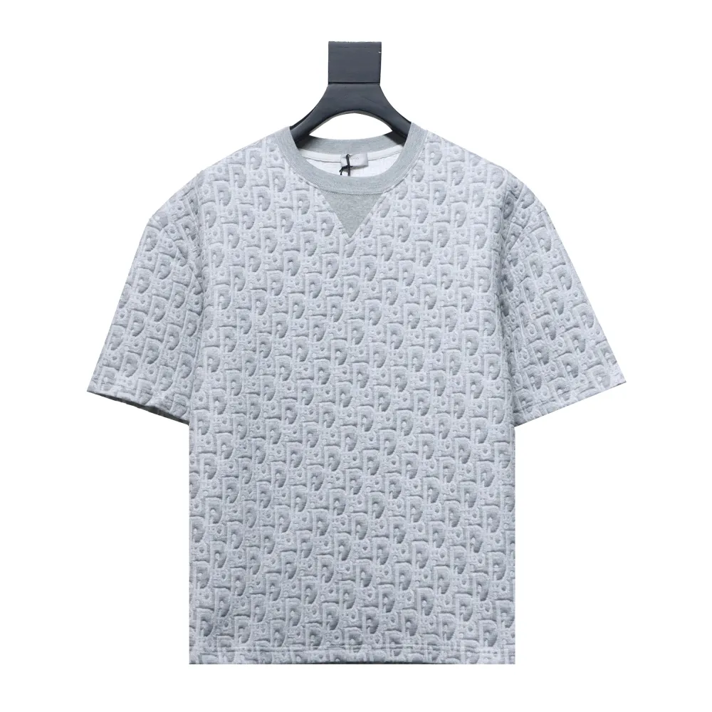 Dior 24ss full print monogram jacquard T-Shirts 1