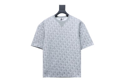 Dior 24ss full print monogram jacquard T-Shirts 1 01
