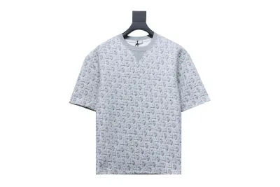 Dior 24ss full print monogram jacquard T-Shirts 1 01