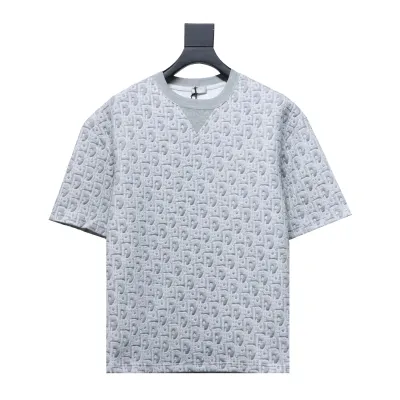 Dior 24ss full print monogram jacquard T-Shirts 1 01