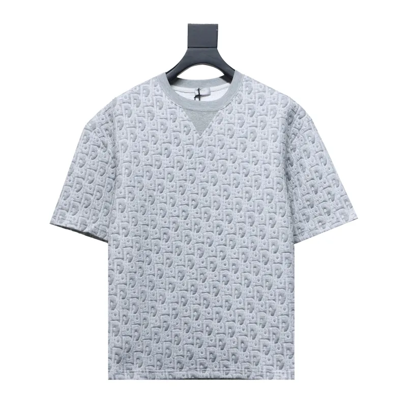 Dior 24ss full print monogram jacquard T-Shirts 1