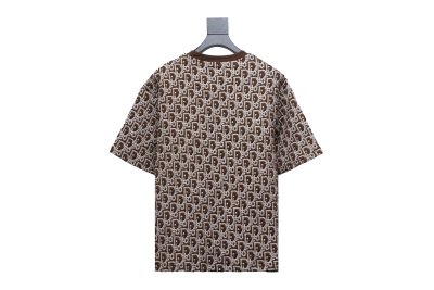 Dior 24ss full print monogram jacquard T-Shirts 2 02