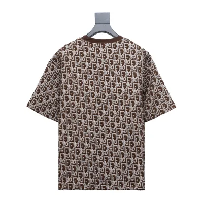 Dior 24ss full print monogram jacquard T-Shirts 2 02