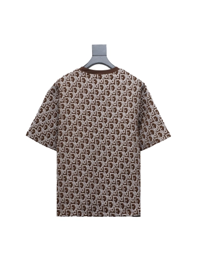 Dior 24ss full print monogram jacquard T-Shirts 2 02