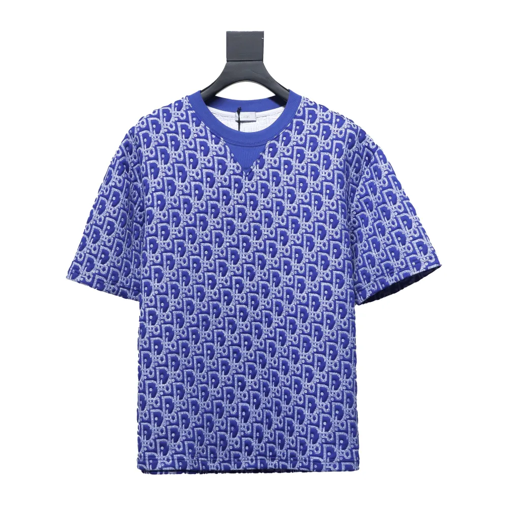 Dior 24ss full print monogram jacquard T-Shirts 3
