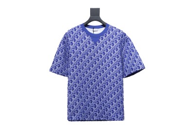 Dior 24ss full print monogram jacquard T-Shirts 3 01