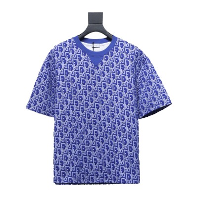 Dior 24ss full print monogram jacquard T-Shirts 3 01