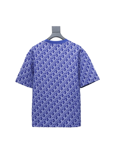Dior 24ss full print monogram jacquard T-Shirts 3 02