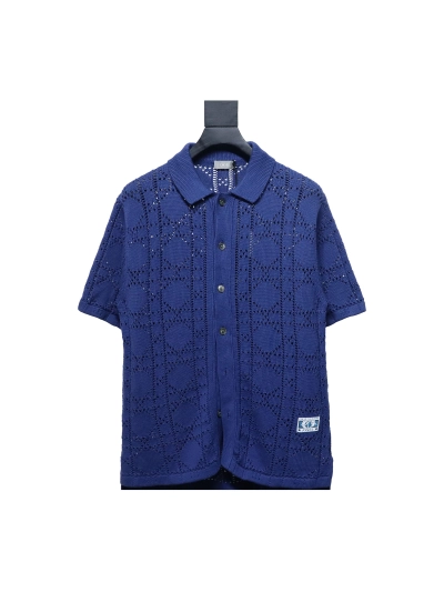 Dior 24ss hollow knit T-Shirts cardigan 1 01