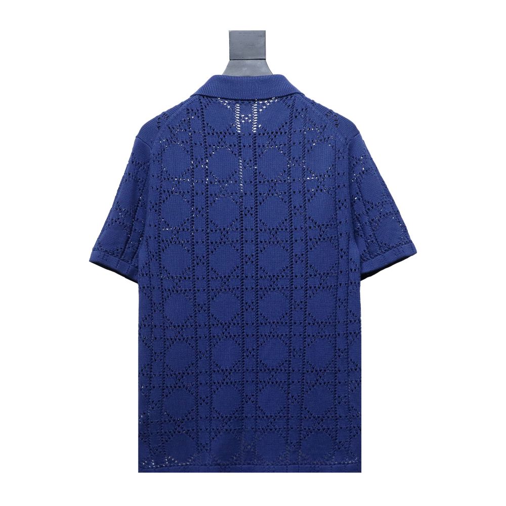 Dior 24ss hollow knit T-Shirts cardigan 1