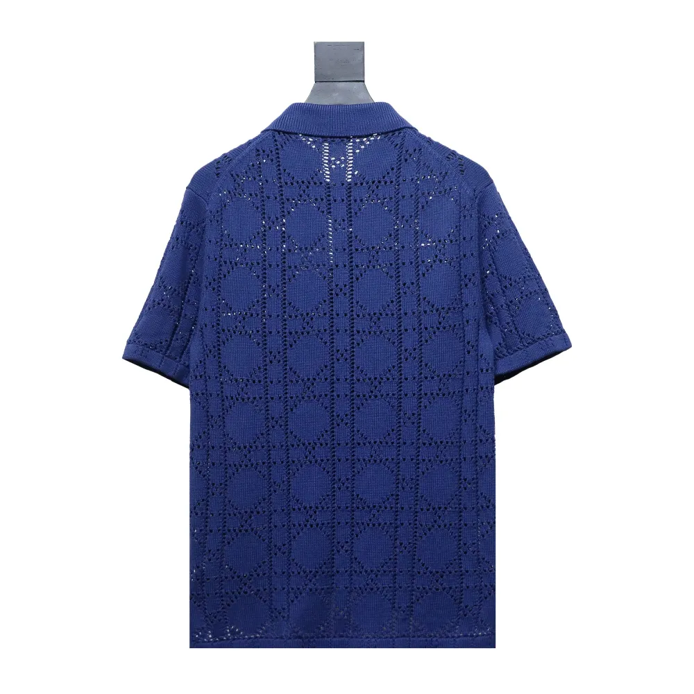 Dior 24ss hollow knit T-Shirts cardigan 1