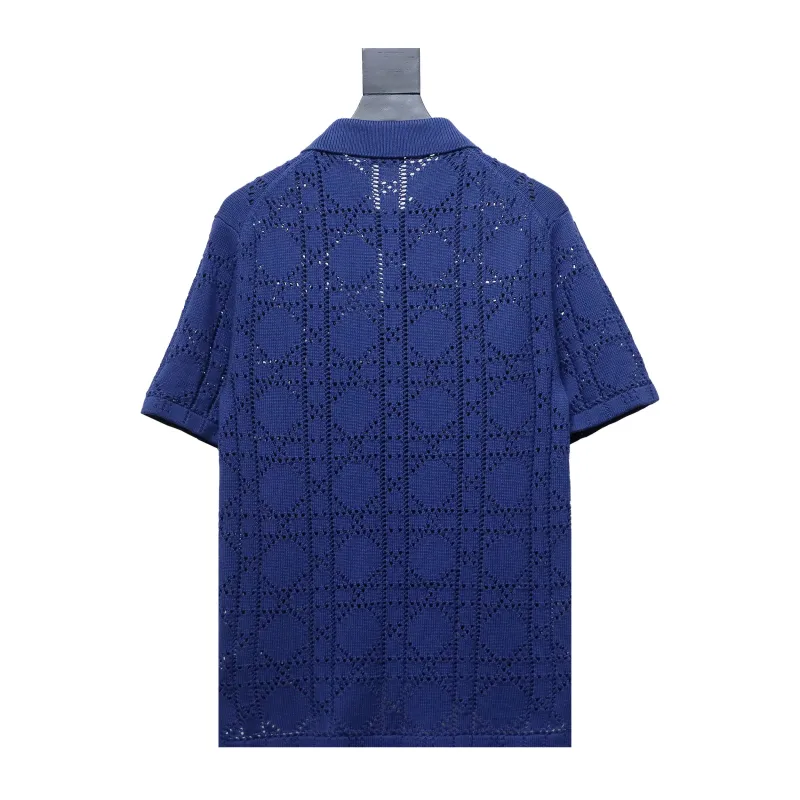 Dior 24ss hollow knit T-Shirts cardigan 1