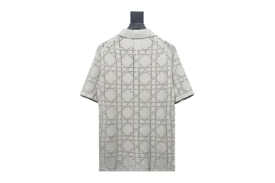 Dior 24ss hollow knit T-Shirts cardigan 2 02