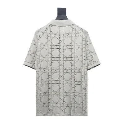 Dior 24ss hollow knit T-Shirts cardigan 2 02
