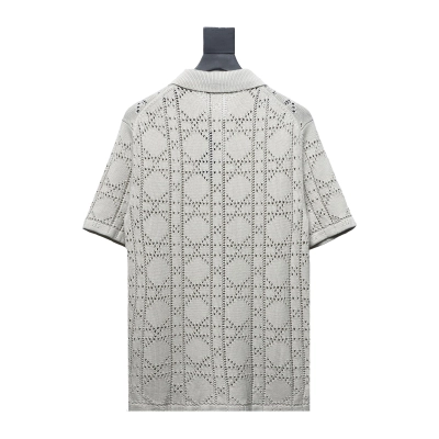 Dior 24ss hollow knit T-Shirts cardigan 2 02