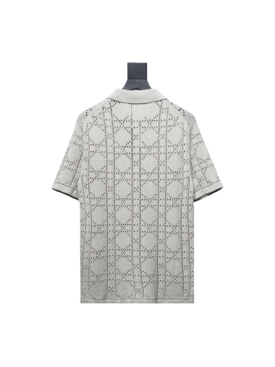 Dior 24ss hollow knit T-Shirts cardigan 2 02