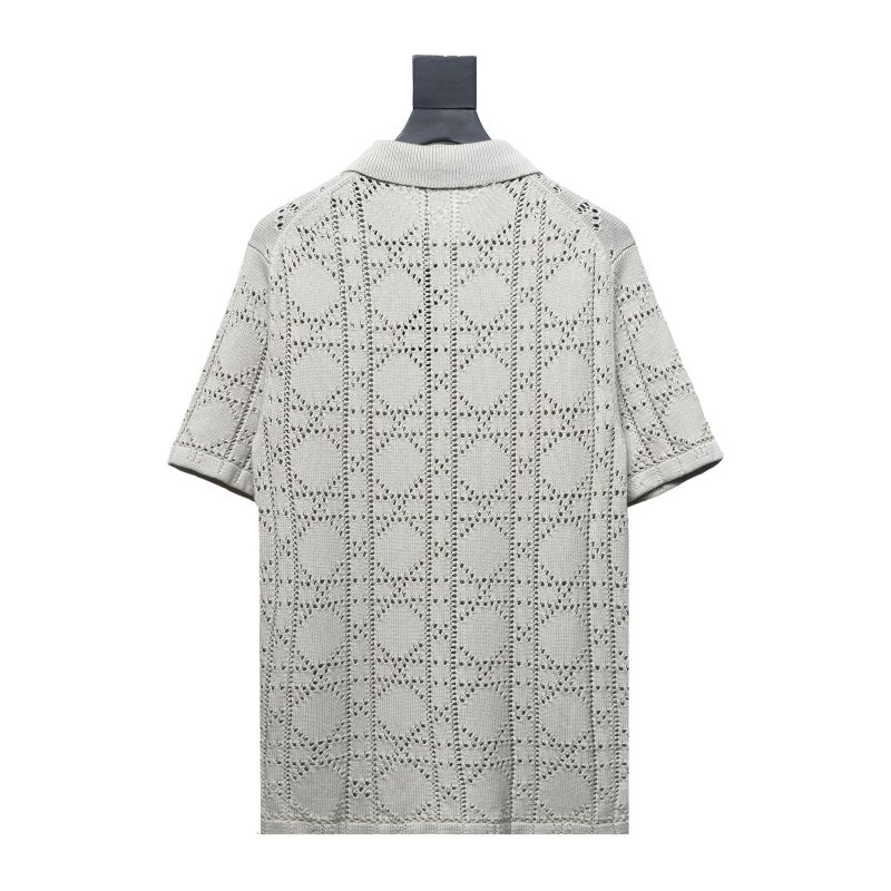 Dior 24ss hollow knit T-Shirts cardigan 2