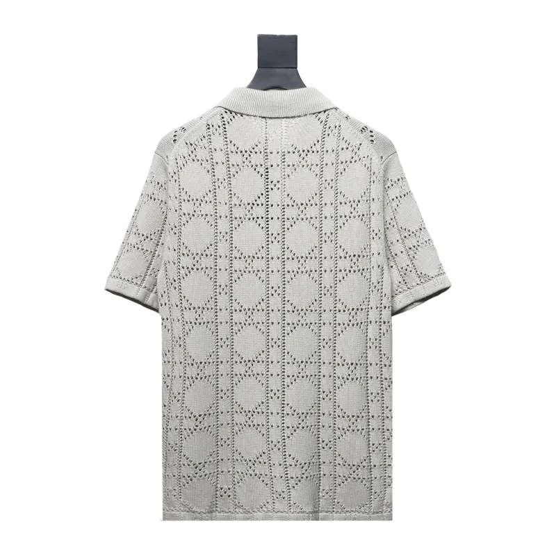Dior 24ss hollow knit T-Shirts cardigan 2