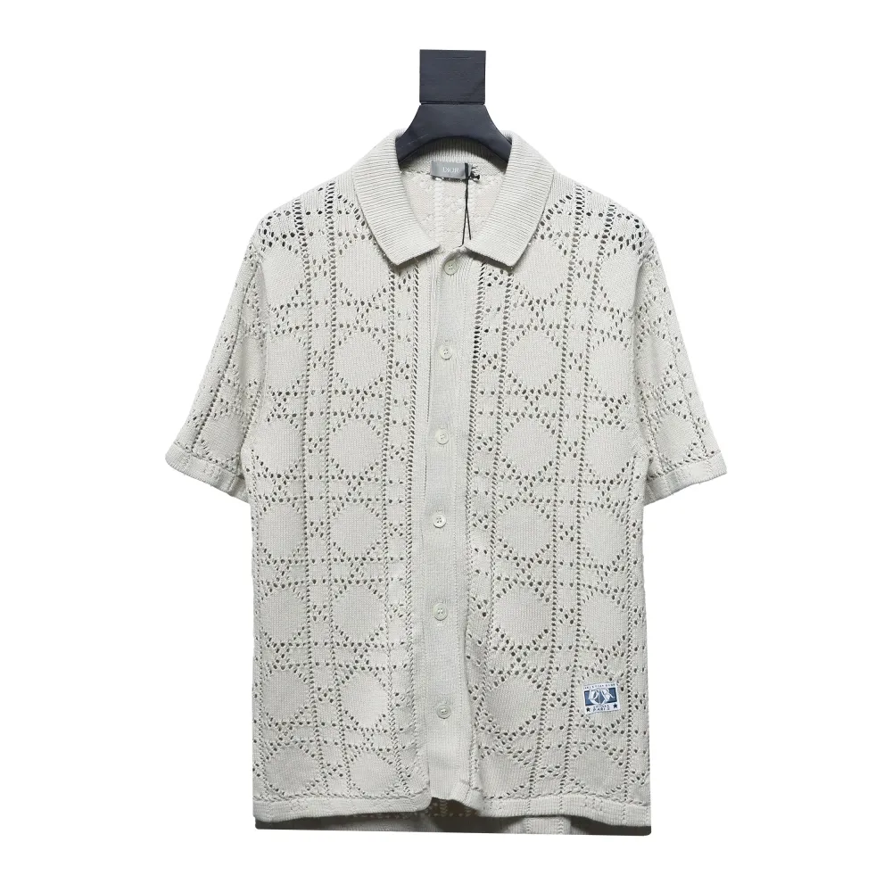 Dior 24ss hollow knit T-Shirts cardigan 2