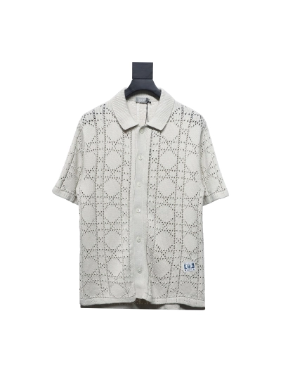 Dior 24ss hollow knit T-Shirts cardigan 2 01