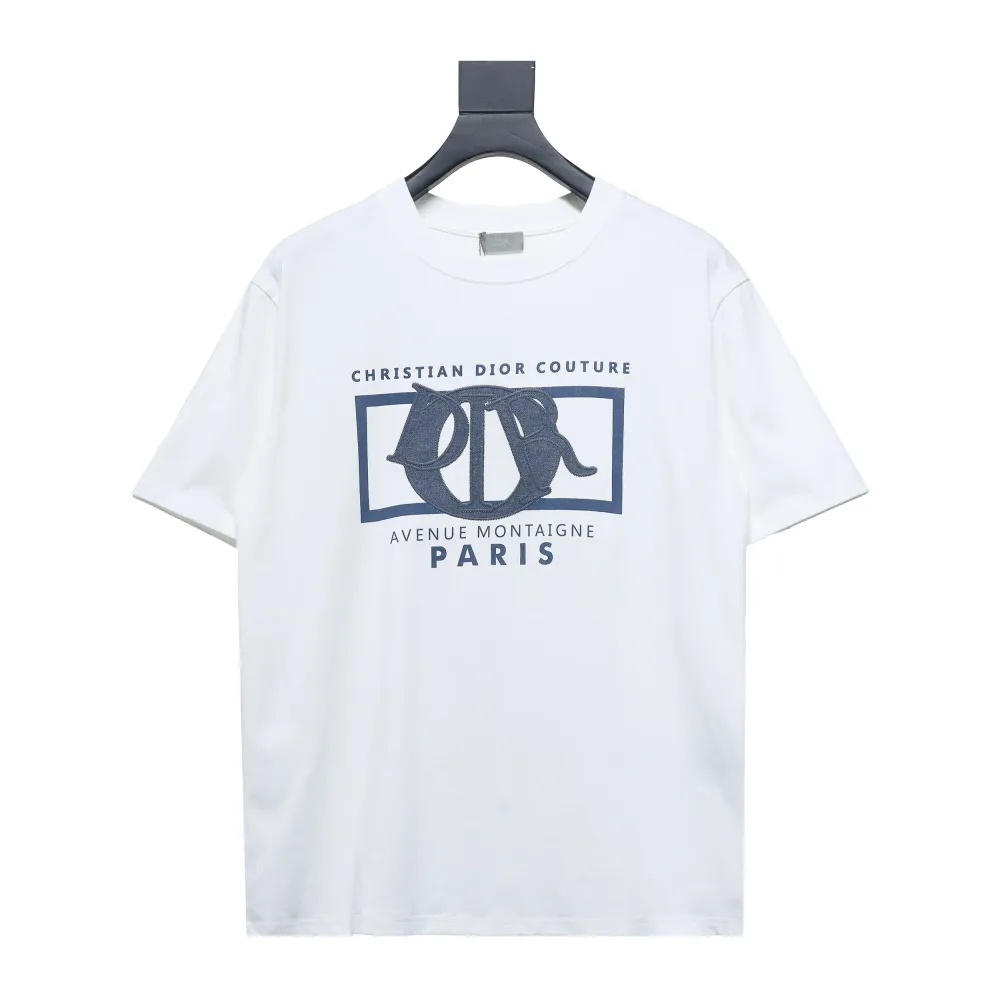 Dior 24ss patch embroidered letter T-Shirts