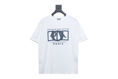 Dior 24ss patch embroidered letter T-Shirts 01