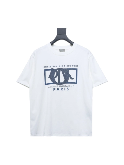 Dior 24ss patch embroidered letter T-Shirts 01