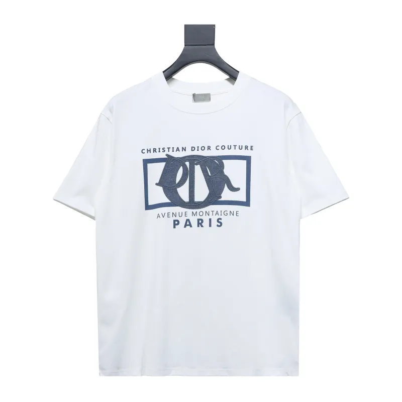 Dior 24ss patch embroidered letter T-Shirts