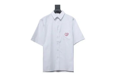 Dior 24ss pocket embroidered heart T-Shirts 01