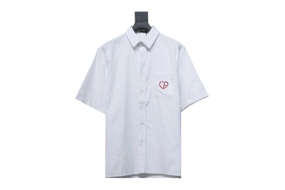 Dior 24ss pocket embroidered heart T-Shirts 01