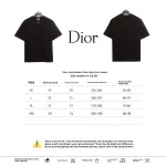 Dior CD embroidered collar letter T-Shirts white