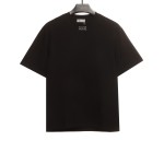 Dior CD embroidered collar letter T-Shirts white