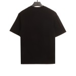 Dior CD embroidered collar letter T-Shirts white