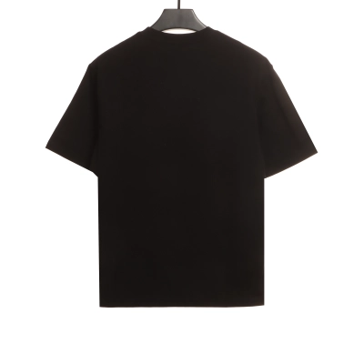 Dior CD embroidered collar letter T-Shirts white 02