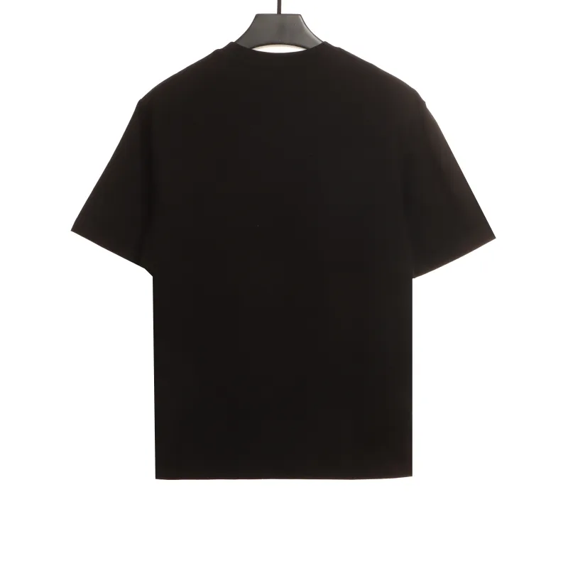 Dior CD embroidered collar letter T-Shirts white