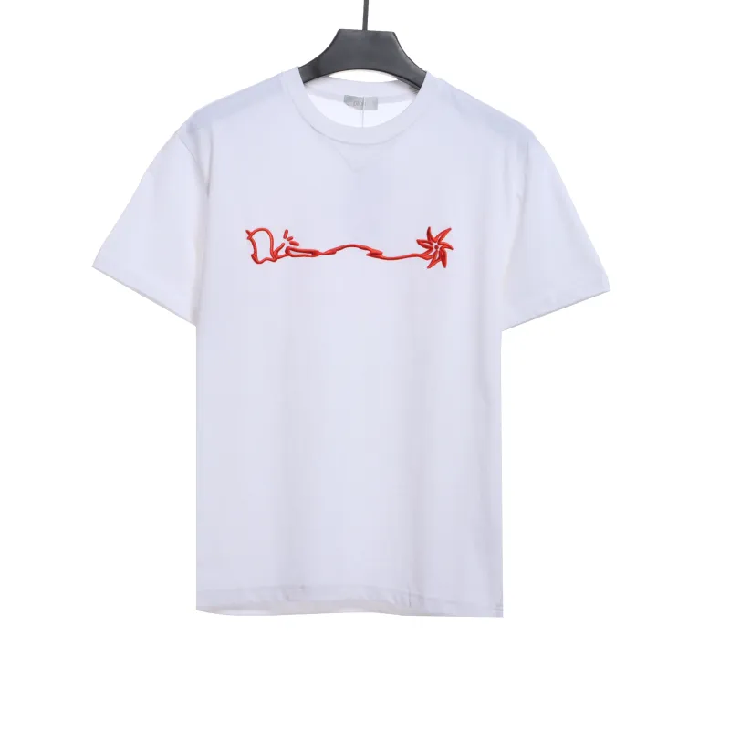 Dior dark pattern jacquard towel material T-Shirts