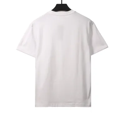 Dior dark pattern jacquard towel T-Shirts brown 02