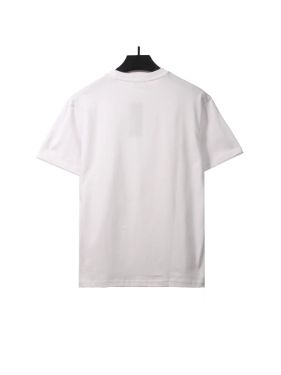 Dior dark pattern jacquard towel T-Shirts brown 02