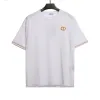 Dior gold embroidered CD T-Shirts black