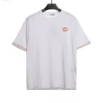 Dior gold embroidered CD T-Shirts black