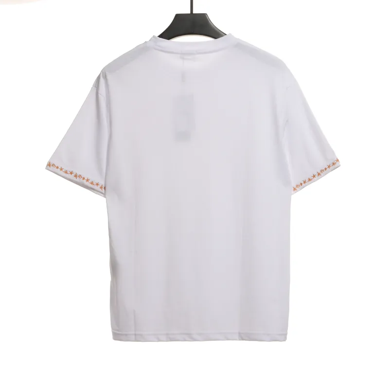 Dior gold embroidered CD T-Shirts black
