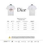 Dior gold embroidered CD T-Shirts white