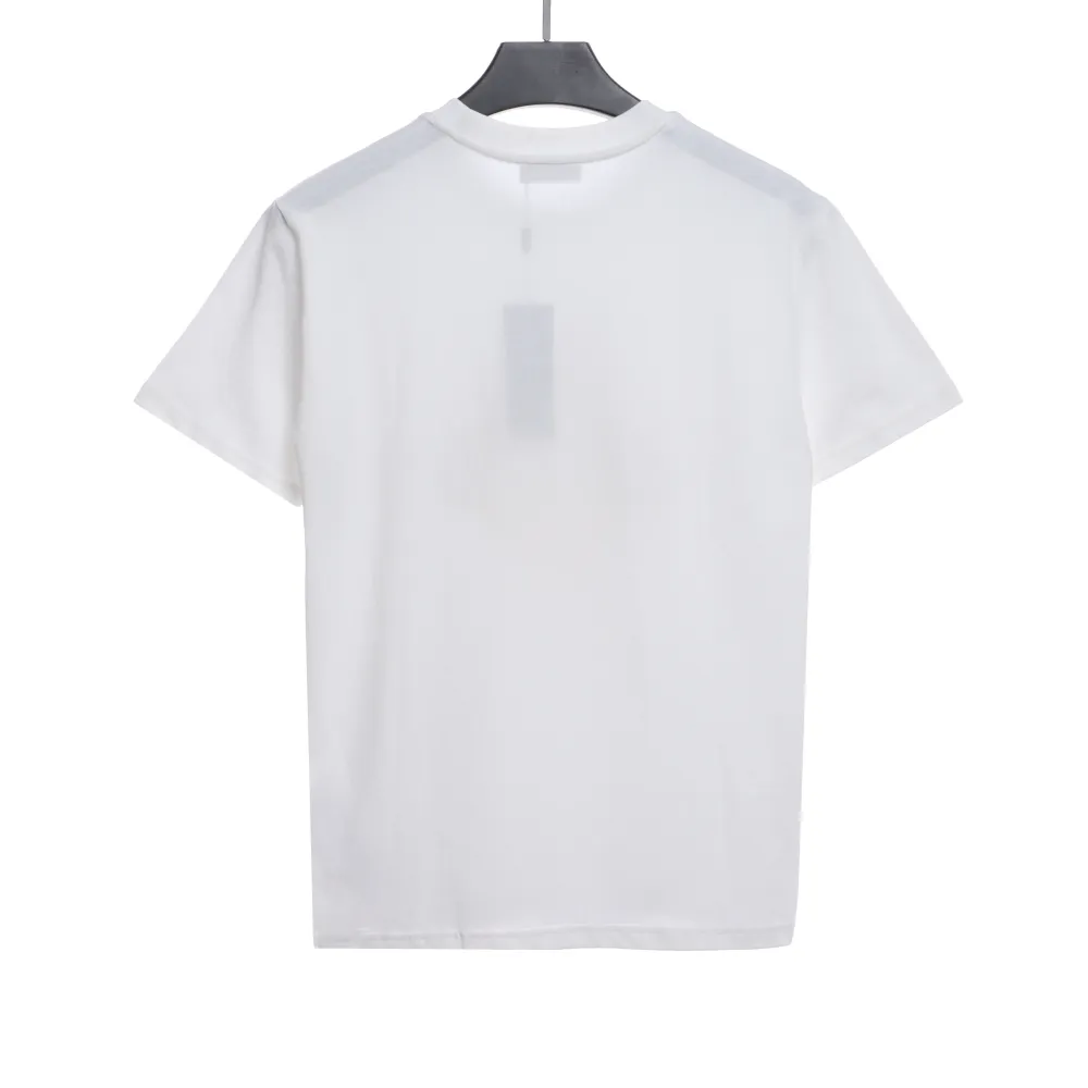 Dior gold embroidered CD T-Shirts white