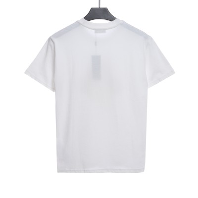 Dior gold embroidered CD T-Shirts white 02