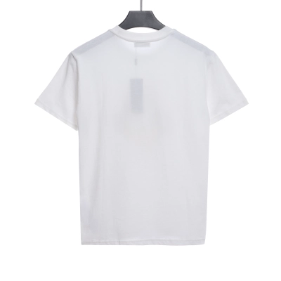 Dior gold embroidered CD T-Shirts white 02