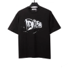 Dior hand-painted three-dimensional letter T-Shirts black